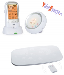Спокойна мама с монитором дыхания-радионяней Ramili Baby RA300SP